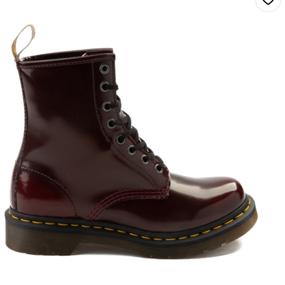 Womens Dr. Martens 1460 8-Eye Vegan Boot - Red